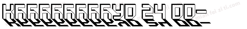 KSYGISQMPU0 24 00字体转换